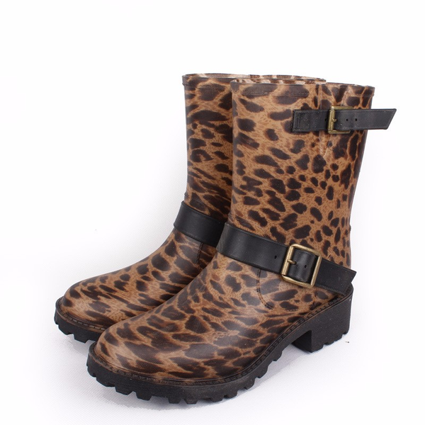 'Leopard' Rain Boot